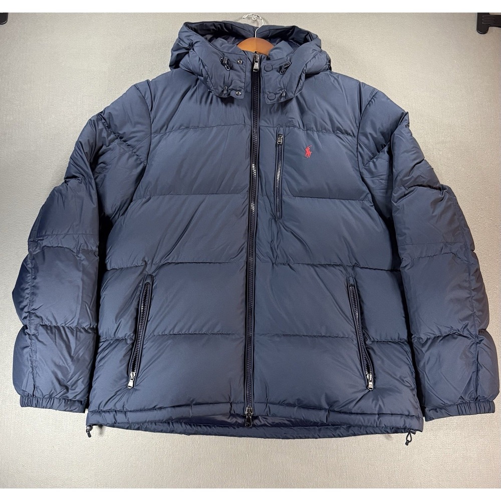 NWT Polo by Ralph Lauren Men's The Gorham 650 Down Navy Puffer Jacket Size XXL